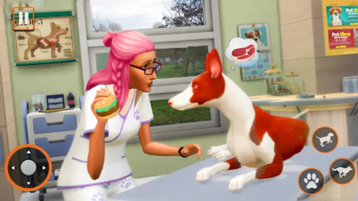 Dog Life Simulator Pet Games android App screenshot 1